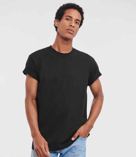 Russell Combed Cotton T - Black - L
